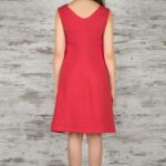 LUKA Kleid himbeerrot
