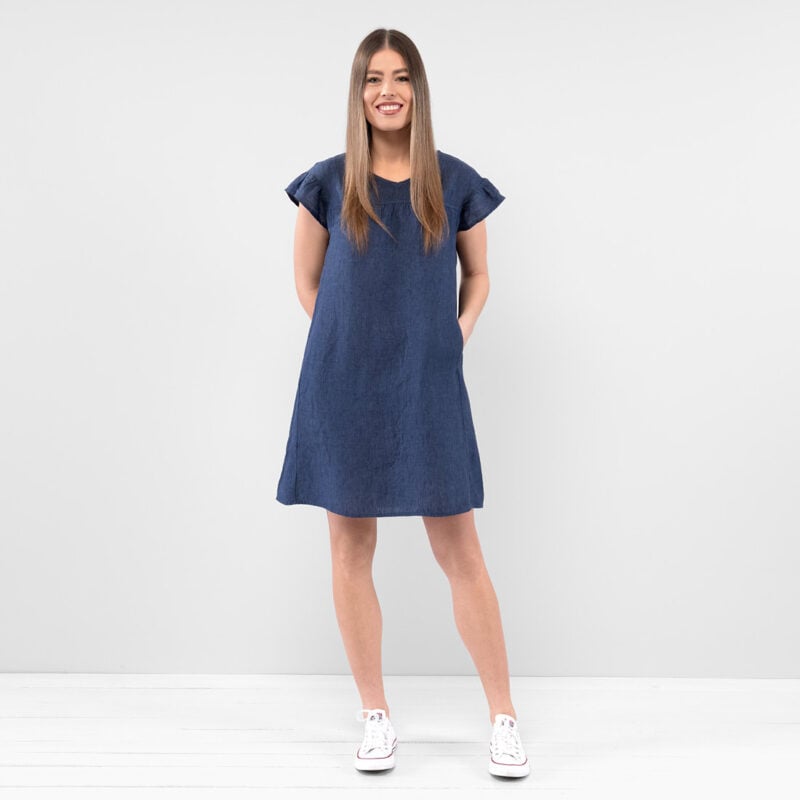 BETTE Kleid dunkelblau – Bild 5