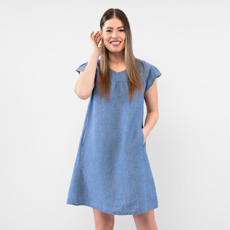 BETTE Kleid himmelblau – Bild 2