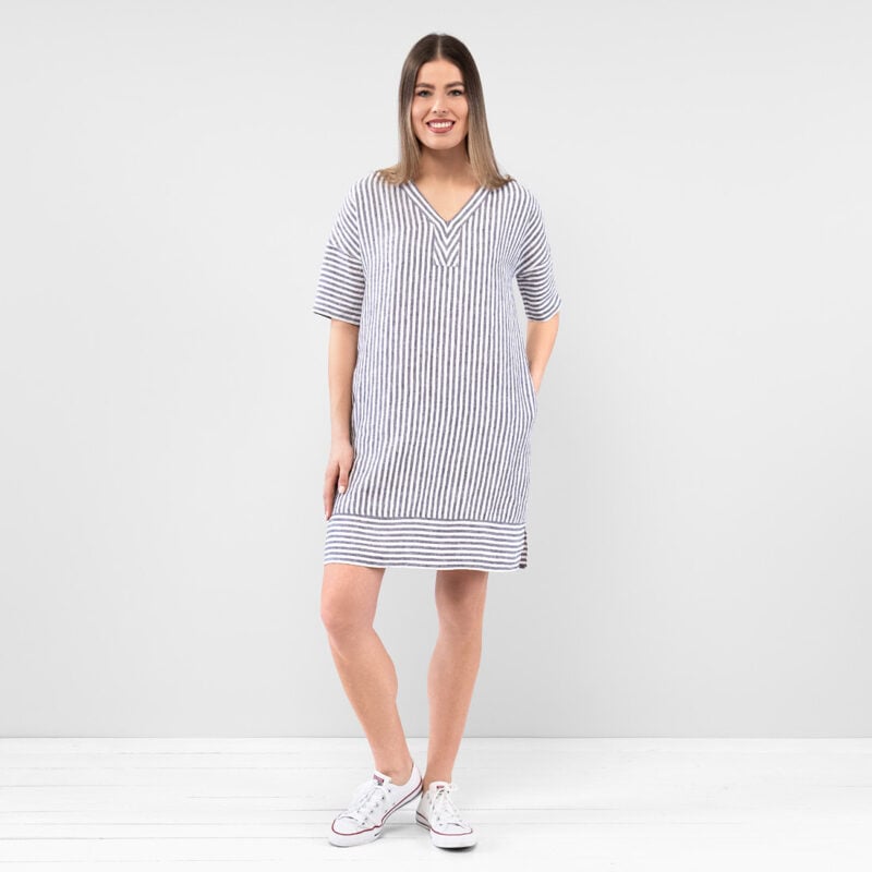 NORMA Kleid blau