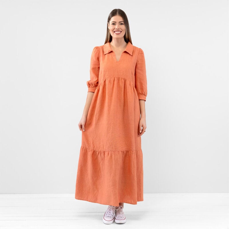 ANETTE Kleid orange