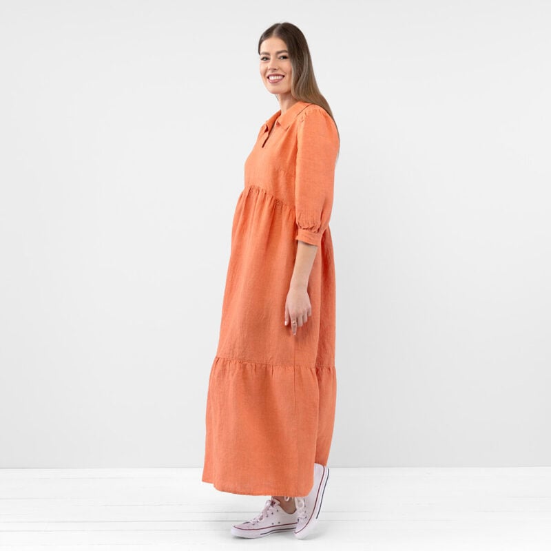 ANETTE Kleid orange – Bild 2