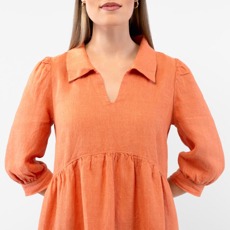 ANETTE Kleid orange – Bild 4