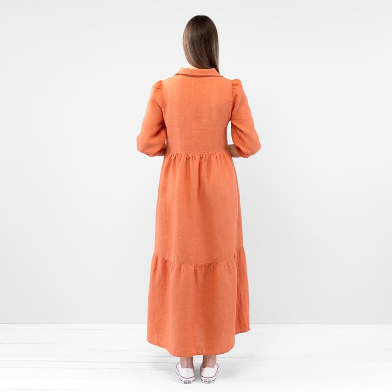 ANETTE Kleid orange – Bild 6