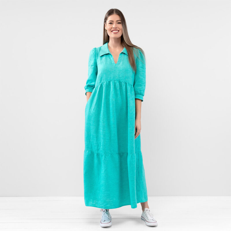 ANETTE Kleid helltürkis
