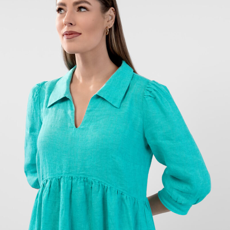 ANETTE Kleid helltürkis – Bild 4