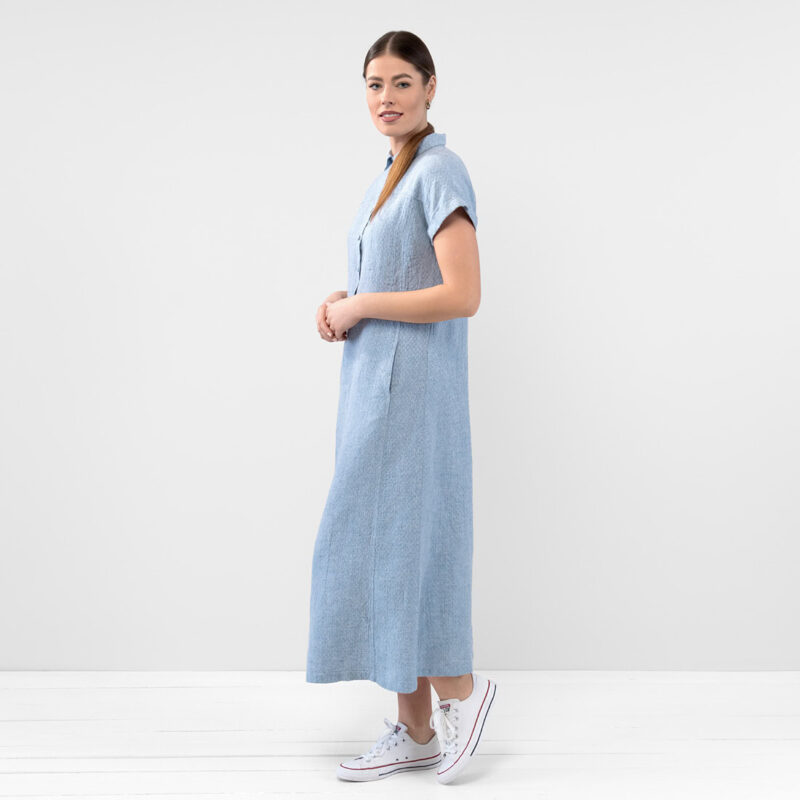 BELINDA Kleid blau – Bild 2