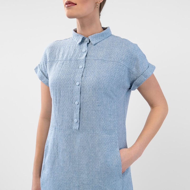 BELINDA Kleid blau – Bild 4