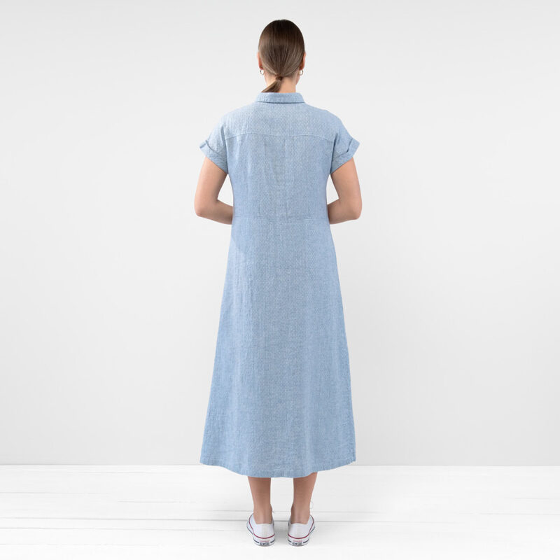 BELINDA Kleid blau – Bild 6