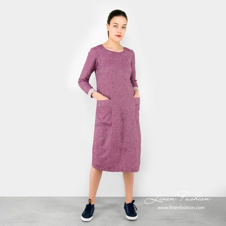Purple dress MARTA.