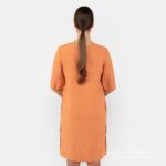 MALVINA Kleid orange