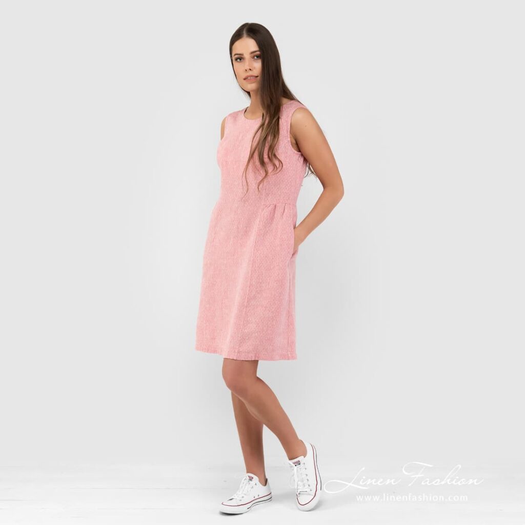 JAMAIKA Kleid rosa 1 Rosy dress, JAMAIKA.