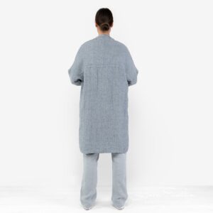 100% linen cardigan, OSLO.