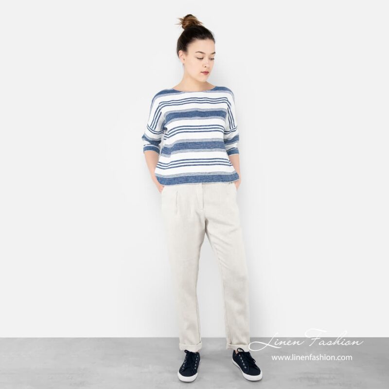 POKI light grey pants.