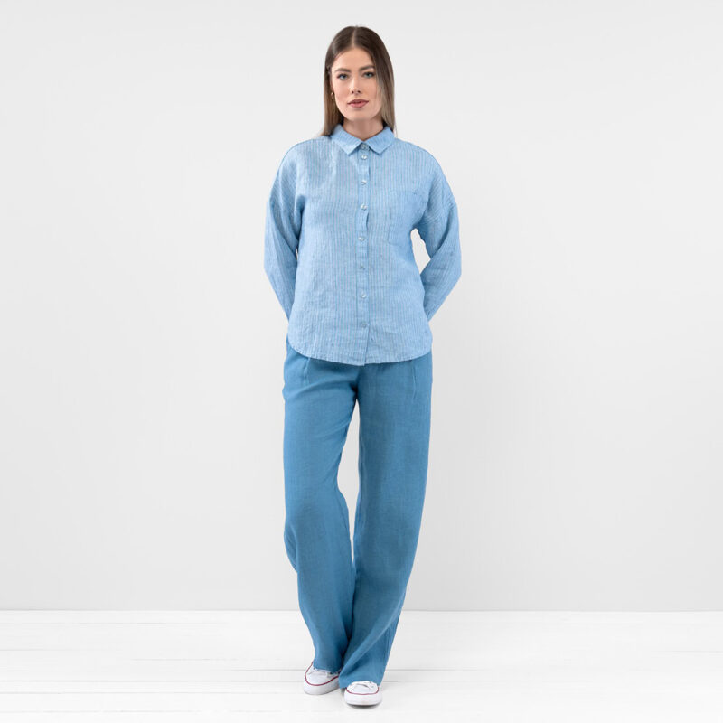 DORIS Hose hellblau