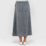 AZORA Rock blau gestreift
