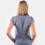 SAINT TROPEZ Bluse blau