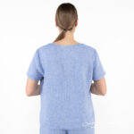 LILLY Bluse hellblau