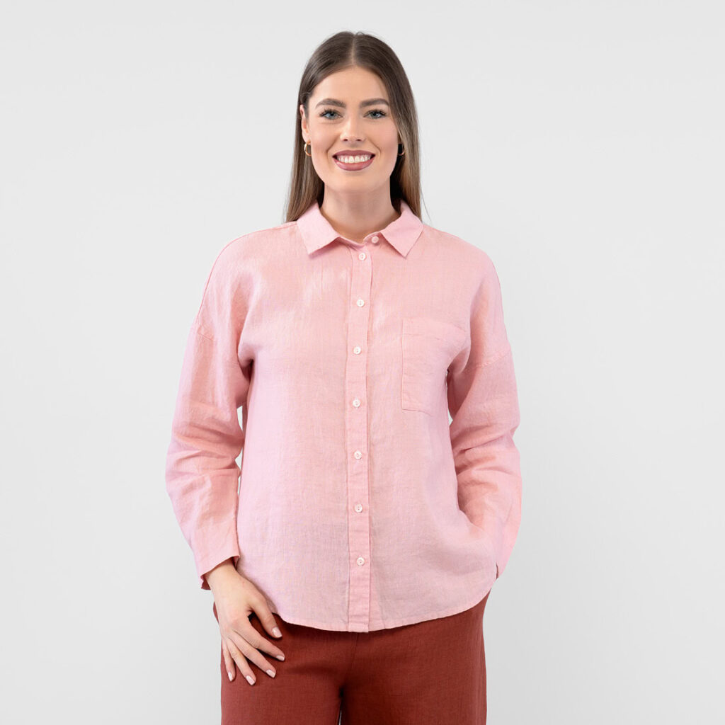 ODILE WEST Hemd rosa 1 ODILE WEST Hemd rosa