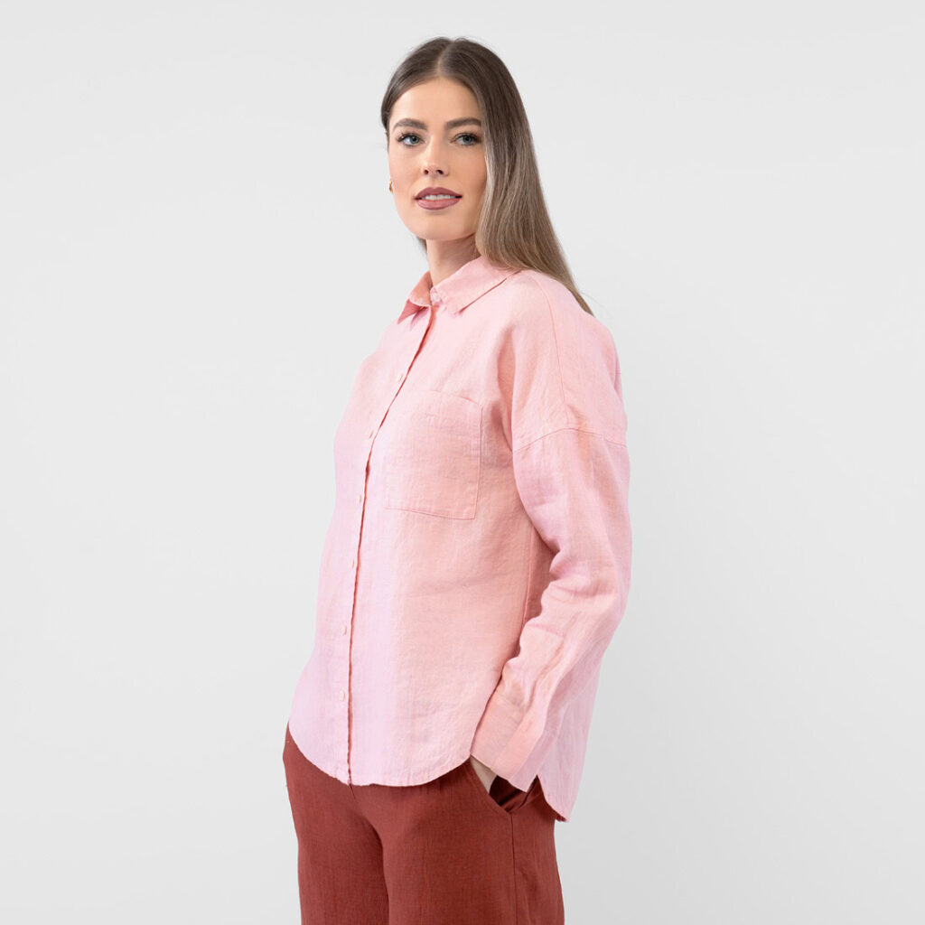 ODILE WEST Hemd rosa 3 ODILE WEST Hemd rosa – Bild 3