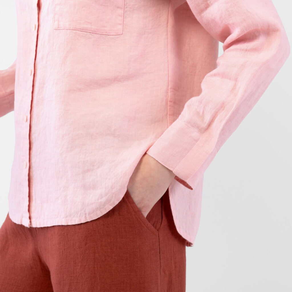 ODILE WEST Hemd rosa 5 ODILE WEST Hemd rosa – Bild 5