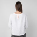 WANDA Bluse schneeweiß