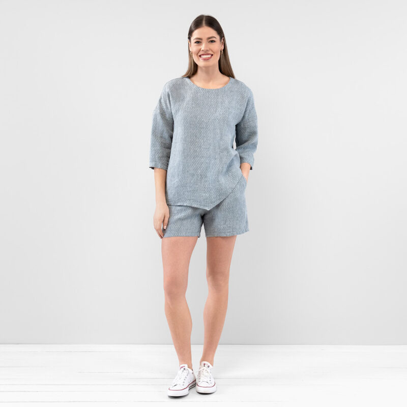 LOGAN Bluse grau – Bild 2