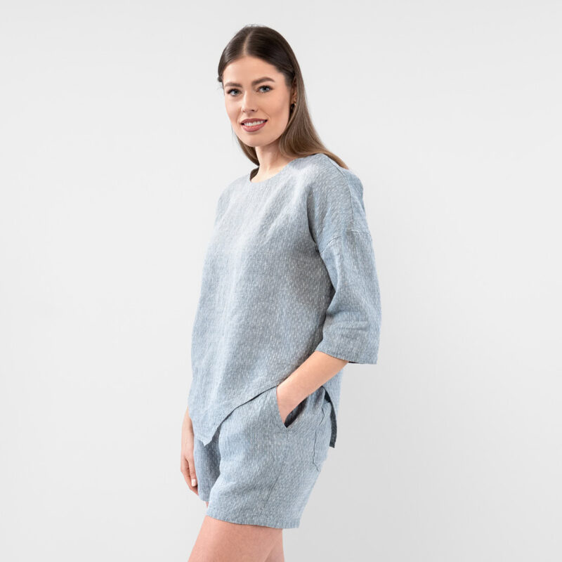 LOGAN Bluse grau – Bild 3