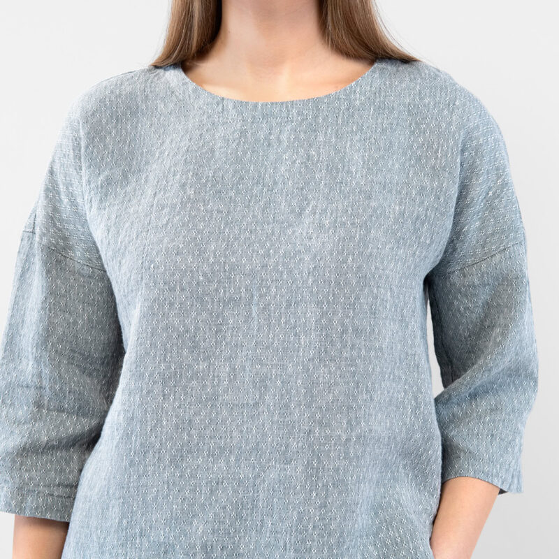 LOGAN Bluse grau – Bild 5