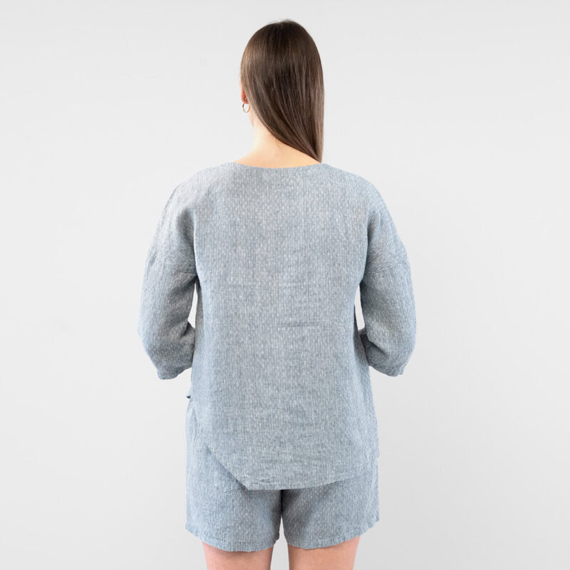 LOGAN Bluse grau – Bild 7