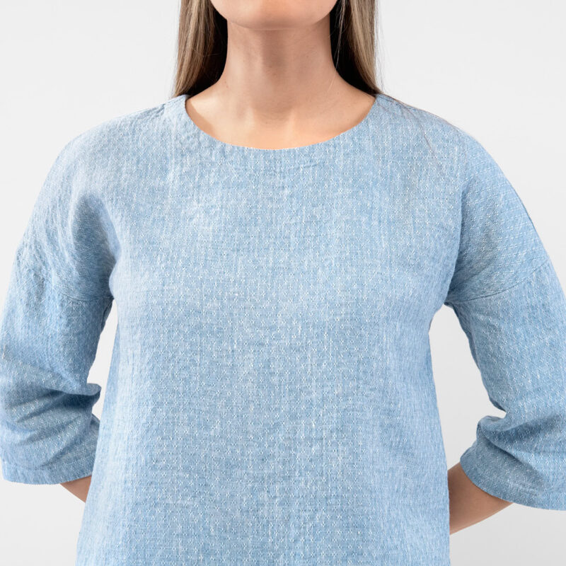 LOGAN Bluse hellblau – Bild 5