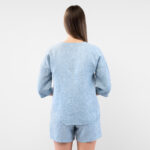 LOGAN Bluse hellblau