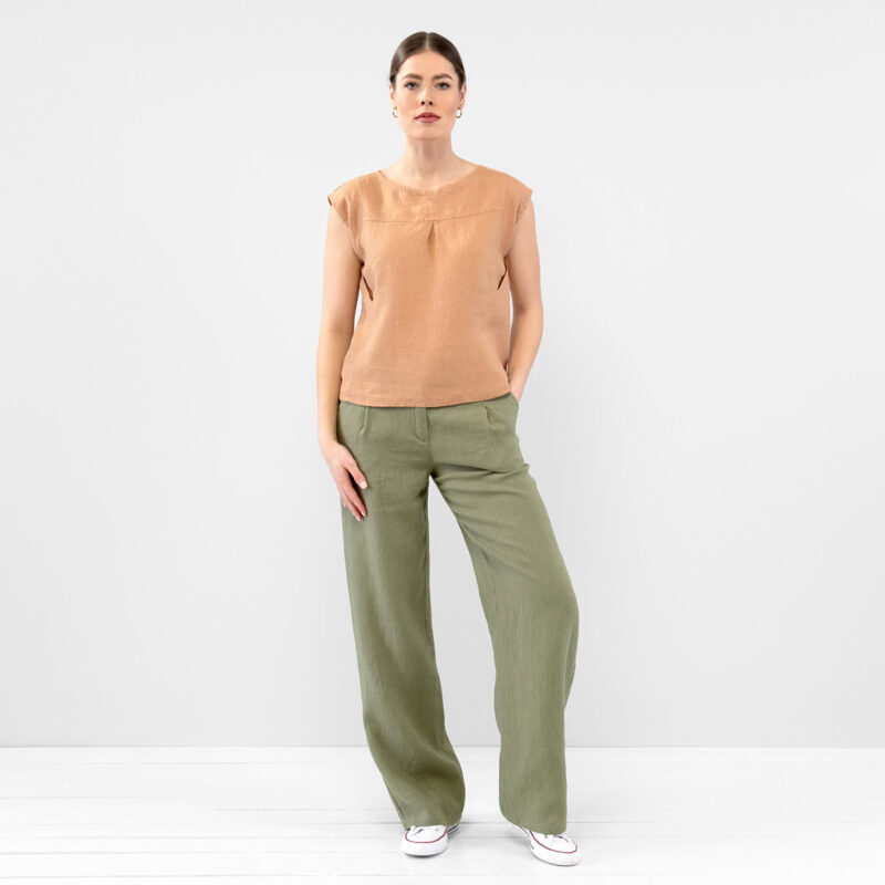 YUTA Bluse dunkelgrau – Bild 2