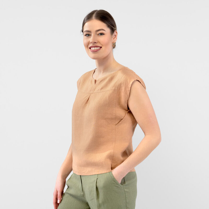 YUTA Bluse dunkelgrau – Bild 3