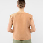 YUTA Bluse dunkelgrau