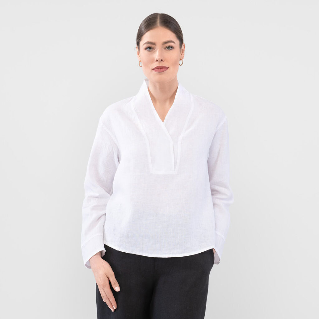 MAE Bluse schneeweiß 1 MAE Bluse schneeweiß