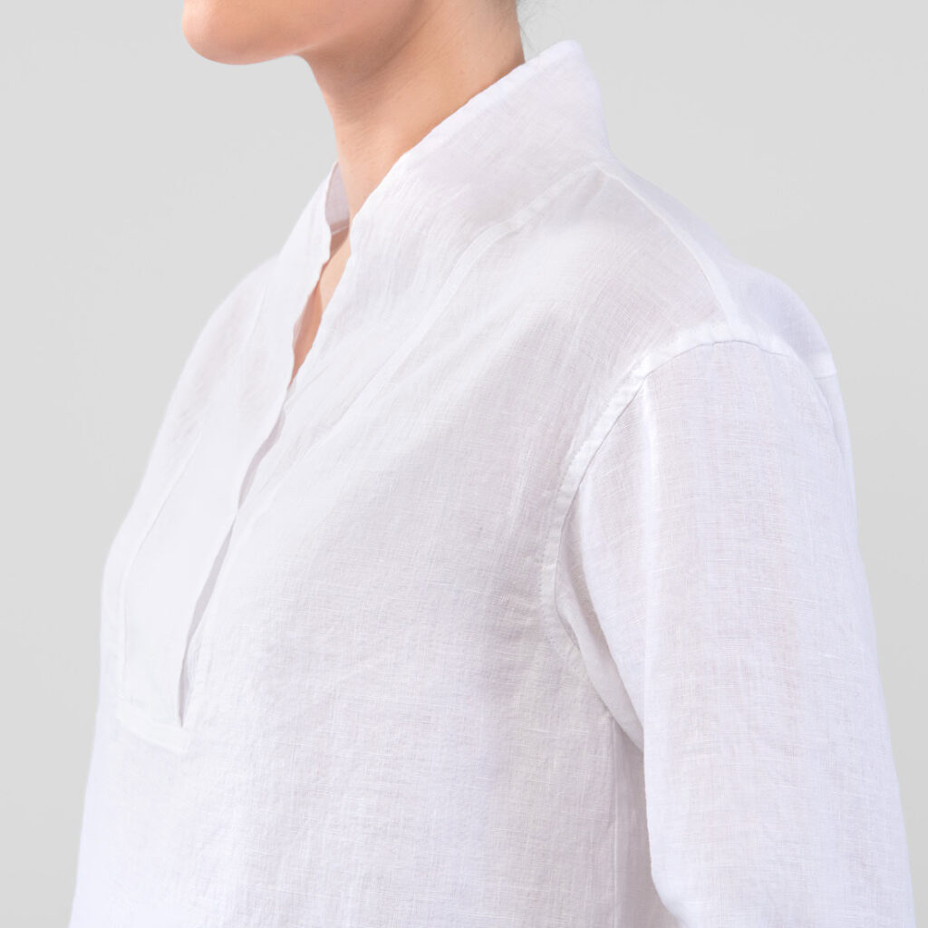 MAE Bluse schneeweiß 4 MAE Bluse schneeweiß – Bild 4