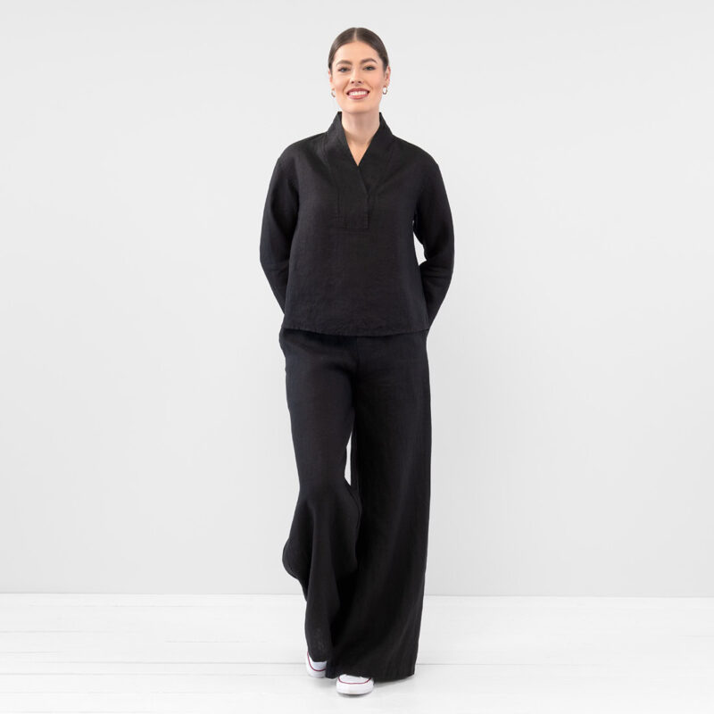 MAE Bluse schwarz – Bild 2
