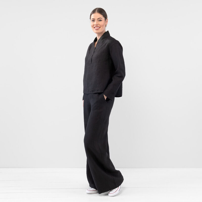 MAE Bluse schwarz – Bild 3