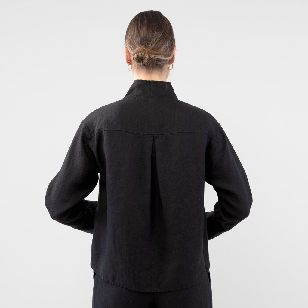MAE Bluse schwarz 6 MAE Bluse schwarz – Bild 6