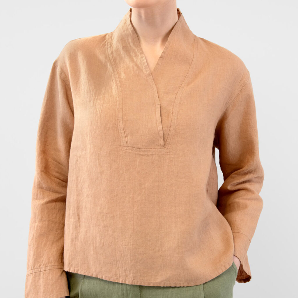 MAE Bluse dunkelgrau 4 MAE Bluse dunkelgrau – Bild 4