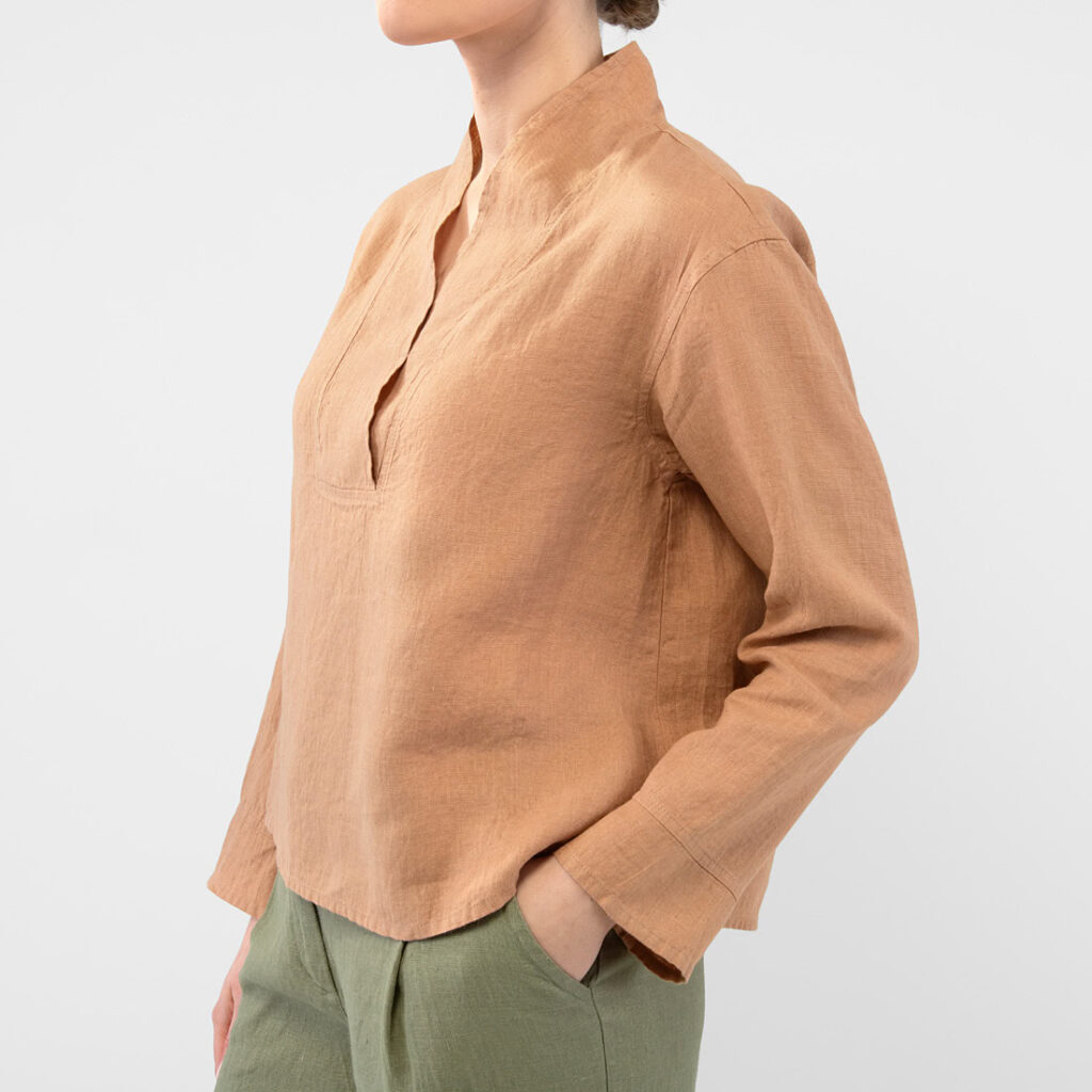 MAE Bluse dunkelgrau 5 MAE Bluse dunkelgrau – Bild 5