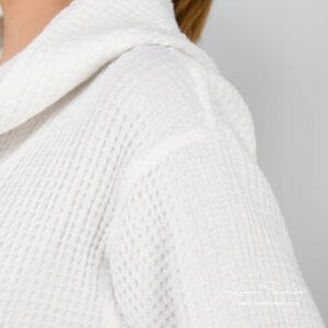 VERO Bademantel weiß 9 VERO Bademantel weiß