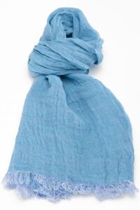 FINO Schal himmelblau 3 FINO Schal himmelblau