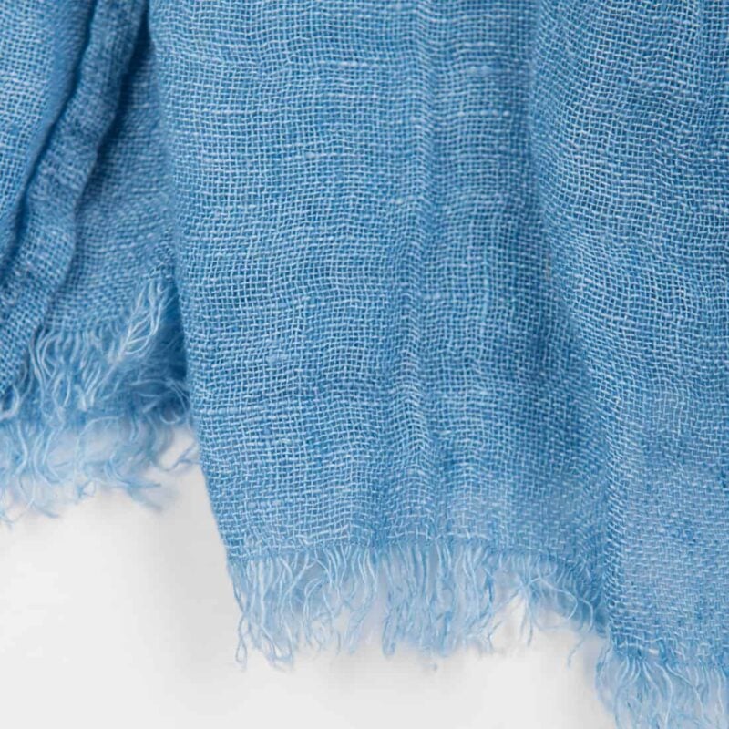 FINO Schal hellblau meliert – Bild 2