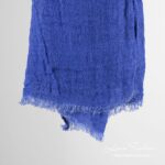 FINO Schal intensiv blau