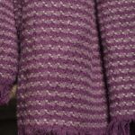 ZAZA Schal aubergine