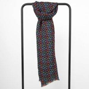 MOLI Schal mehrfarbig 4 Multicolour linen shawl