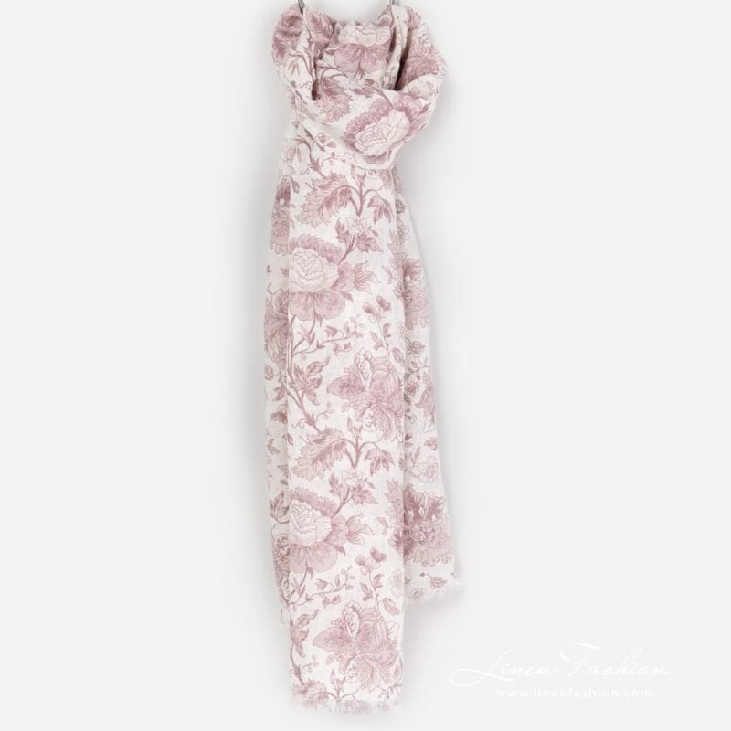 Rosy shawl.