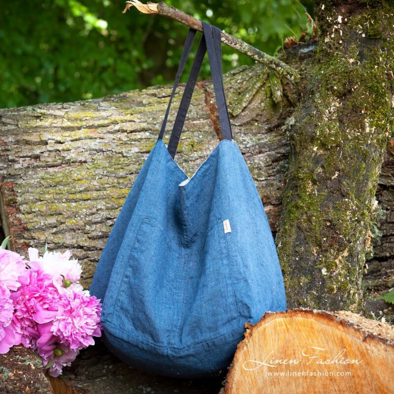 BOMBERO Tasche blau kariert
